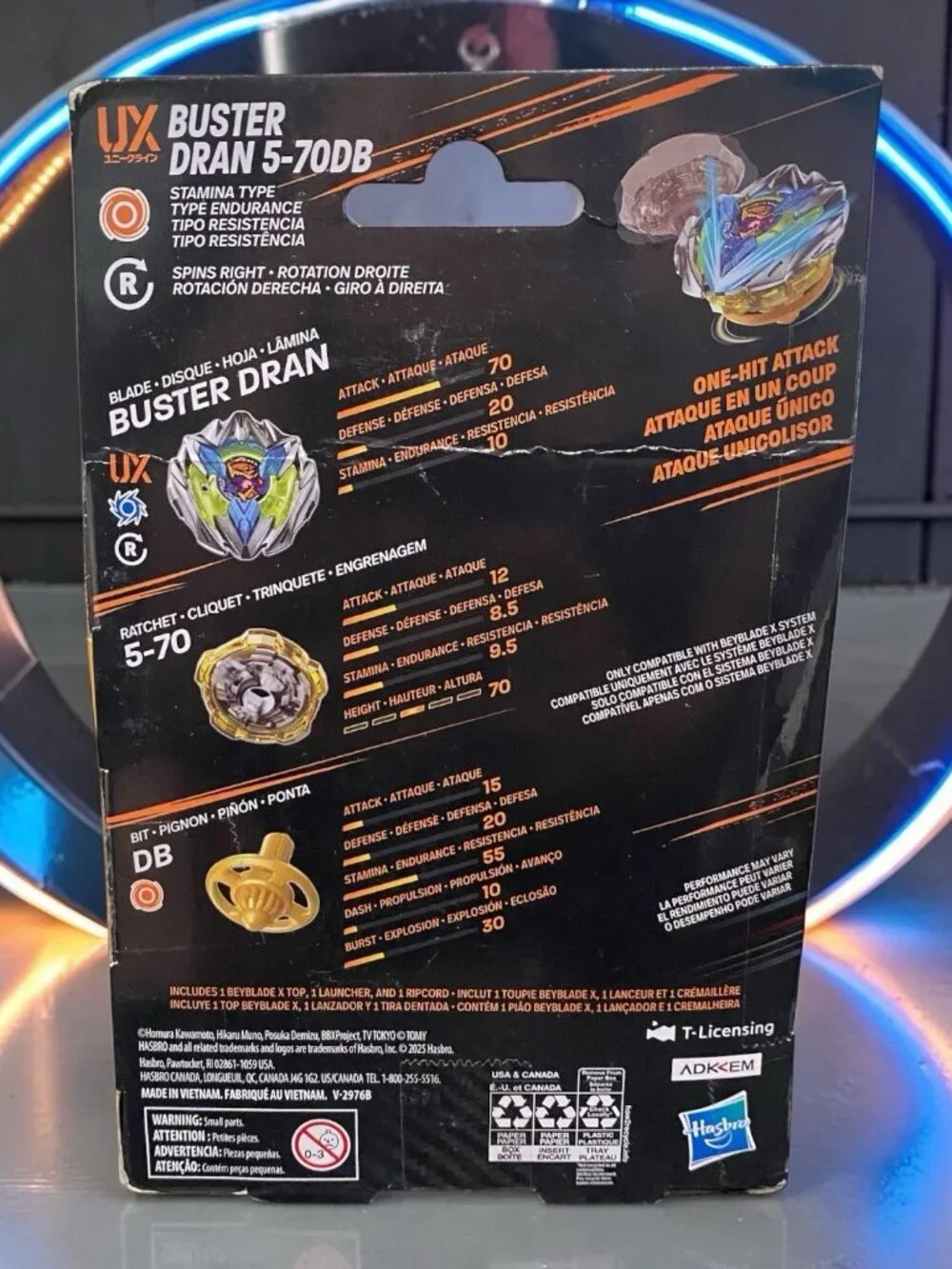 Beyblade X Buster Dran 5-70DB Starter Pack Hasbro Takara Tomy NEW *READ